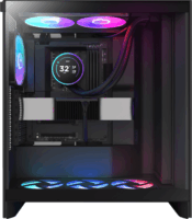 NZXT Kraken Elite 420 RGB 420 mm All in One Univerzális CPU Vízhűtés - Fekete