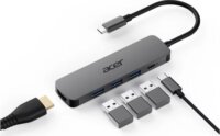 Acer HP.DSCAB.021 USB Type-C 5-port HUB 100W (3x USB-A 3.2 Gen 1 + 1x HDMI)
