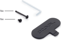 Alphacool 14469 NexXxoS HPE-30 Full Copper 480mm Vízhűtés Radiátor - Fekete