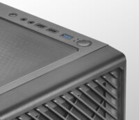 Mars Gaming MC-F Midi Torony Számítógépház + 4db 120mm ventilátor - Fekete