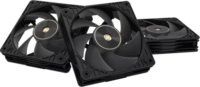 ASUS ProArt PF120 120mm PWM Rendszerhűtő ventilátor 3db - Fekete