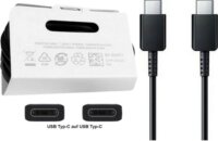 Samsung EP-DG977BBE USB Type-C apa - USB Type-C apa Adat és Töltőkábel 1m - Fekete