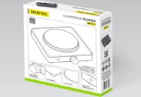 Maestro MR-771-1 Hordozható 1 zónás Elektromos főzőlap 1000W - Fekete