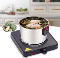 Maestro MR-771-1 Hordozható 1 zónás Elektromos főzőlap 1000W - Fekete