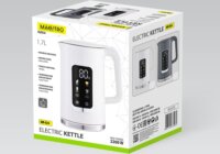 Maestro MR-023 Vízforraló 1.7L 2200 Watt - Fehér