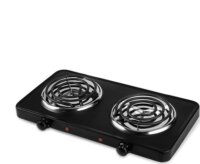 Maestro MR-770-2 Hordozható 2 zónás Elektromos főzőlap 2000W - Fekete