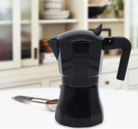 Maestro MR-1658 3 személyes Kotyogós kávéfőző - Fekete