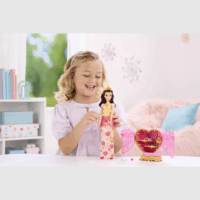 Mattel JHL51 Disney hercegnők: Csupaszív meglepetés baba - Bell