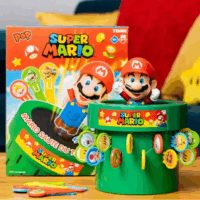 Tomy Pop Up Super Mario családi társasjáték