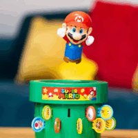 Tomy Pop Up Super Mario családi társasjáték