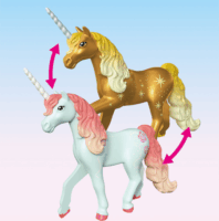 Playmobil 71841 Magic Unicorns - Gyűjthető unikornis Égrózsa tündérrel