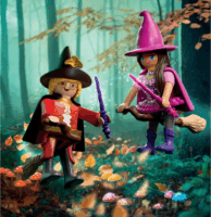 Playmobil 72023 DuoPack - Boszorkány és varázsló