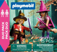 Playmobil 72023 DuoPack - Boszorkány és varázsló