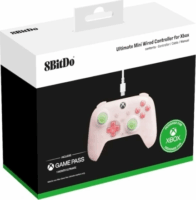 8Bitdo Ultimate Mini Official Hall-Effect vezetékes kontroller (Xbox Series X|S / Xbox One / PC) - Pink