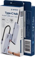 Gembird UHB-CM-U310-A2C2-01 4-port USB-C 3.2 Gen 2 HUB (2x USB-A + 2x USB-C)