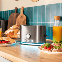 Cecotec Shine&Toast Double 2 Szeletes Kenyérpirító 850W - Ezüst