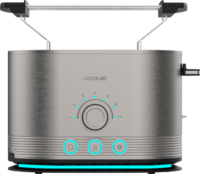 Cecotec Shine&Toast Double 2 Szeletes Kenyérpirító 850W - Ezüst