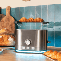 Cecotec Shine&Toast Double 2 Szeletes Kenyérpirító 850W - Ezüst