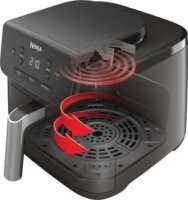 Ninja AF110EU AirFryer Forrólevegős sütő 4,7L 1750 Watt - Fekete