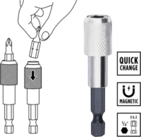 Einhell 108788 Fúrószár és Csavarbehajtó bitfej készlet (95 db / csomag)