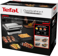 Tefal GC774D30 OptiGrill 4 az 1-ben Elektromos Asztali Grillsütő 2000 Watt - Fekete