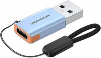 Vention CUAH0 USB-C apa - USB-A anya OTG Átalakító Adapter - Kék