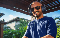 ObeOdio MONITOR 60 Vezetékes DJ Fejhallgató - Sötétkék