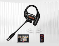 OneOdio OpenRock LINK 20 Wireless Sport Fülhallgató - Fekete