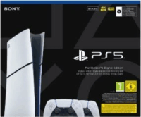 Sony PlayStation 5 Digital Slim E-Chassis Játékkonzol + 2db kontroller - Fehér