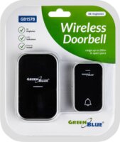 GreenBlue GB157 B Vezeték nélküli Kinetikus Csengő - Fekete