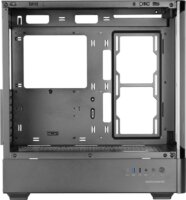 Mars Gaming MCLCDPRO Midi Torony számítógépház + 4db 120mm ventilátor - Fekete