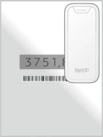 FRITZ! Smart Energy 250 Okos fogyasztásmérő Digitális villanyórákhoz - Fehér