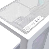 MODECOM Volcano SPACE XL ARGB FULL TOWER 5F Számítógépház + 5db 120mm ventilátor - Fehér