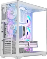 MODECOM Volcano SPACE XL ARGB FULL TOWER 5F Számítógépház + 5db 120mm ventilátor - Fehér