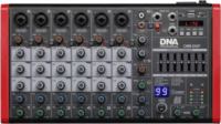 DNA Professional CM8-DSP 8 Csatornás Analóg Keverőpult Mixer - Fekete / Piros