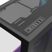 MODECOM Volcano SPACE XL ARGB FULL TOWER 5F Számítógépház + 6db 120mm ventilátor - Fekete