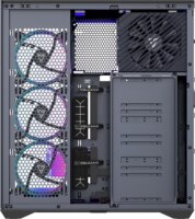 MODECOM Volcano SPACE XL ARGB FULL TOWER 5F Számítógépház + 6db 120mm ventilátor - Fekete