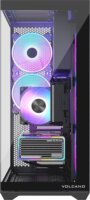 MODECOM Volcano SPACE XL ARGB FULL TOWER 5F Számítógépház + 6db 120mm ventilátor - Fekete
