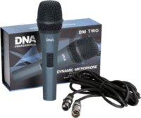 DNA DM TWO Vezetékes Dinamikus Studio Ének Mikrofon + 5m XLR kábel - Fekete