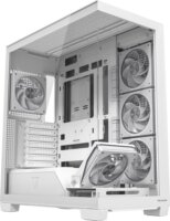 MODECOM VOLCANO STELLAR PLUS ARGB MIDI 5F Számítógépház + 5db 120mm ventilátor - Fehér