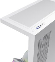 MODECOM VOLCANO STELLAR PLUS ARGB MIDI 8F Számítógépház + 8db 120mm ventilátor - Fehér