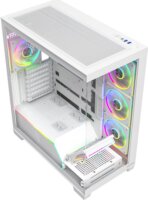 MODECOM VOLCANO STELLAR PLUS ARGB MIDI 8F Számítógépház + 8db 120mm ventilátor - Fehér