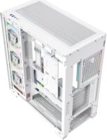 MODECOM VOLCANO STELLAR PLUS ARGB MIDI 8F Számítógépház + 8db 120mm ventilátor - Fehér