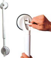 Sundo 17362 Tapadókorongos Teleszkópos fürdőszobai kapaszkodó - Fehér