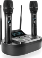 DNA Uma Vocal Set 2db Vezeték nélküli Mikrofon Töltőállomással - Fekete