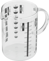 WMF Gourmet Höálló Mérőedény 1L - Átlátszó