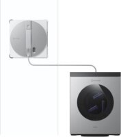 Ecovacs WINBOT W3 OMNI Smart Ablaktisztító robot - Fehér / Ezüst