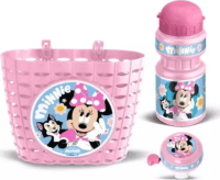 Stamp Minnie egér mintájú Biciklis kiegészítő készlet - Rózsaszín