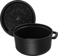 Staub 40500-281-0 Öntöttvas Sütöedény Ø 28cm 6,7L - Fekete