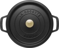 Staub 40500-281-0 Öntöttvas Sütöedény Ø 28cm 6,7L - Fekete